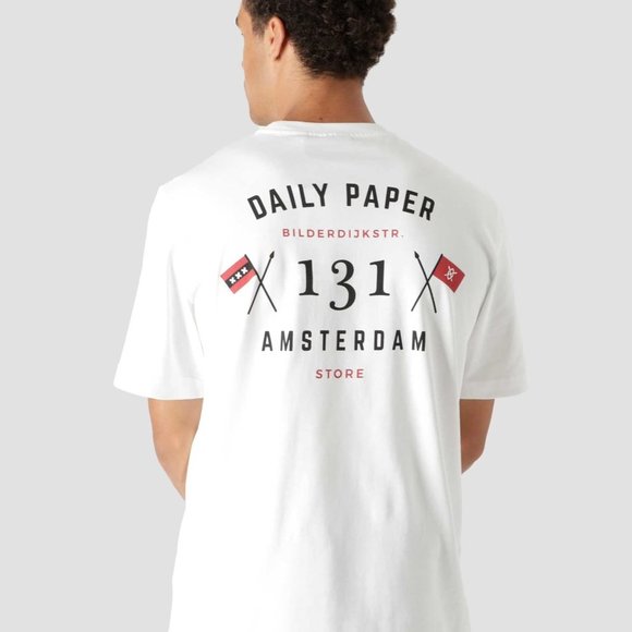 Daily Paper Other - Daily Paper Amsterdam T-Shirt White 2021347 1001